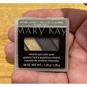 MARY KAY MINERAL‎ EYE COLOR EYE SHADOW QUAD AUTUMN LEAVES, NEW FULL SIZE
